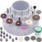 Foredom Accessory Kit Ak11 43 Piece Polishing Finishing with Rotating Tool Stand